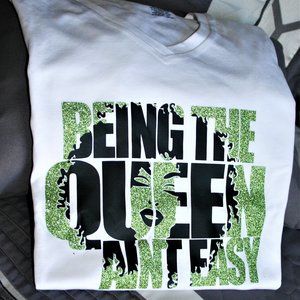 Being the Queen Ain't Easy-  Women's T-shirt- NWOT